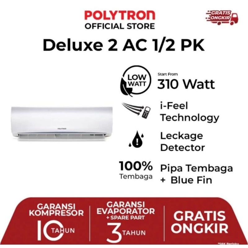 AC POLYTRON 1/2PK PAC-05VH