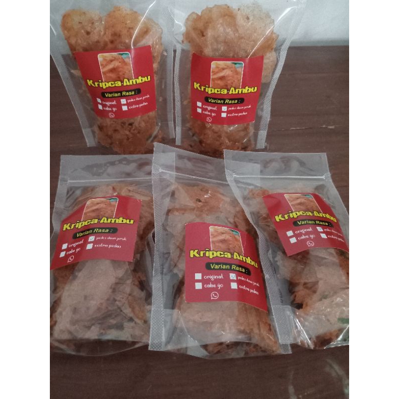 

kripca pedas daun jeruk