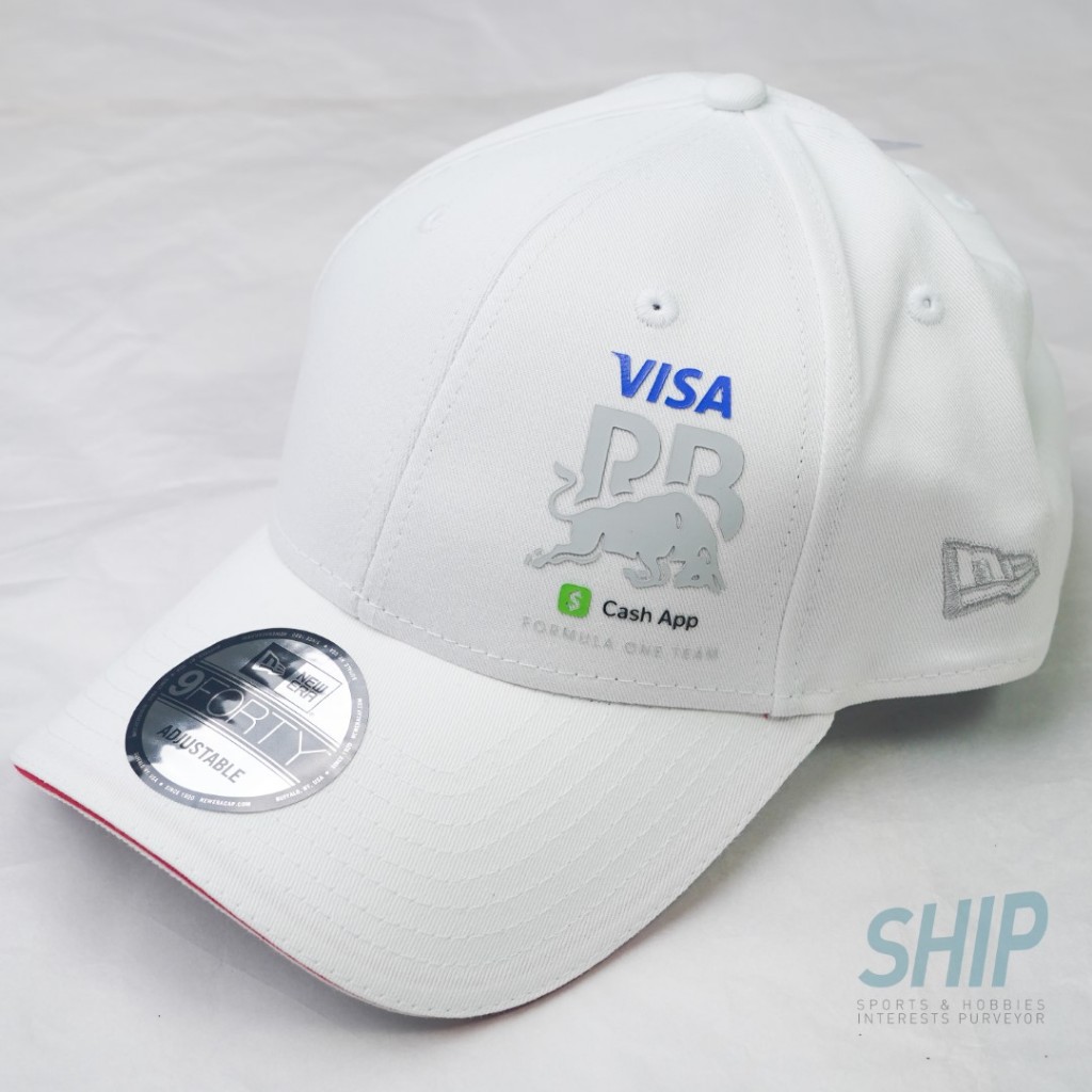 Topi Racing Bulls F1 flawless cap white New Era 9forty formula 1 baru yuki tsunoda liam lawson danie