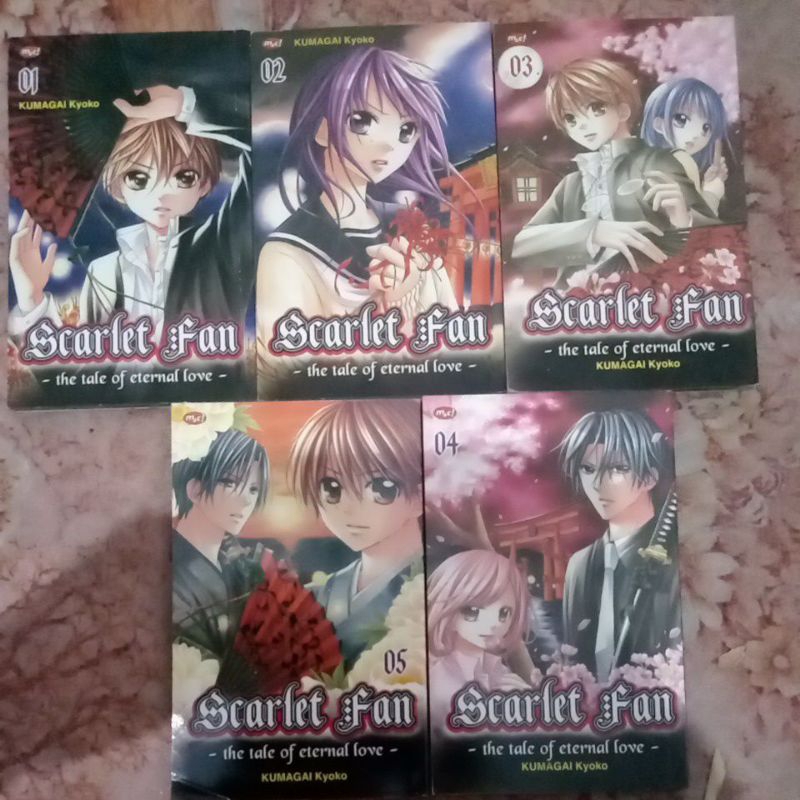 scarlet fan paket 5 buku