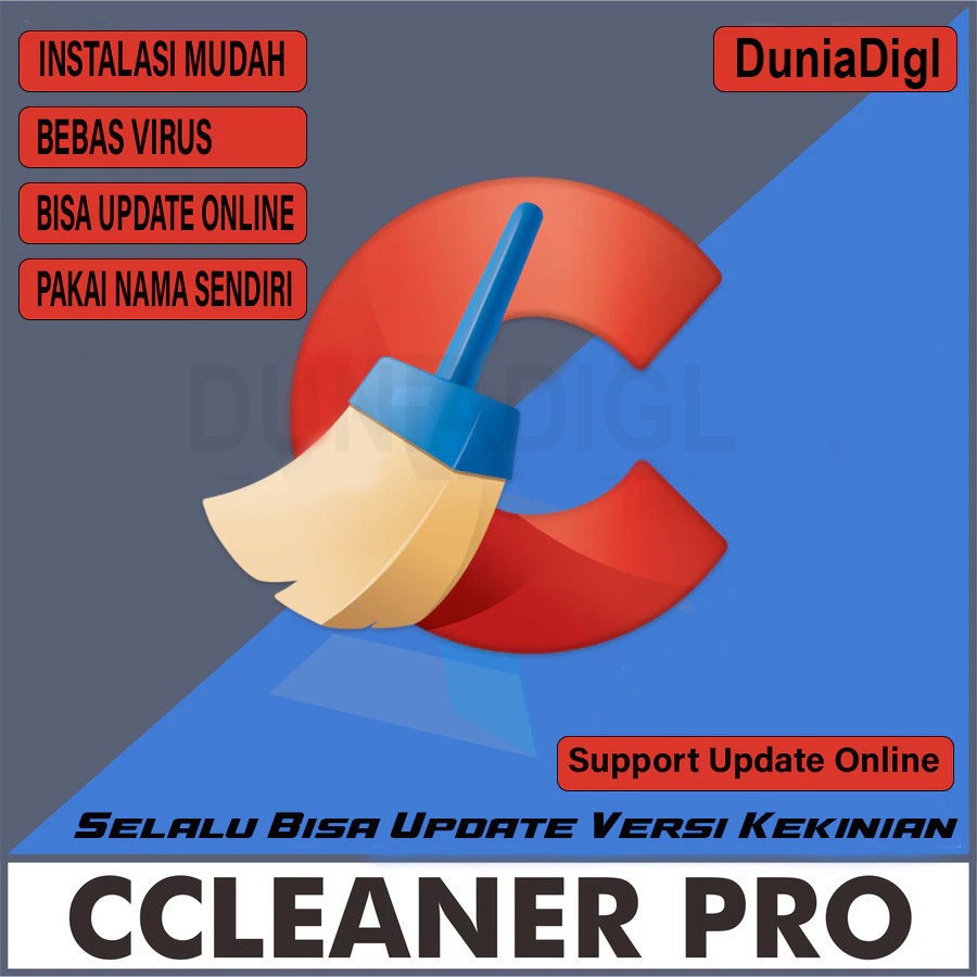 CCleaner Pro Bisa Diupdate Online + Aktivasi pakai Serial Number + Bebas Virus