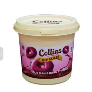

Collins dip glaze 1 kg Strawberry