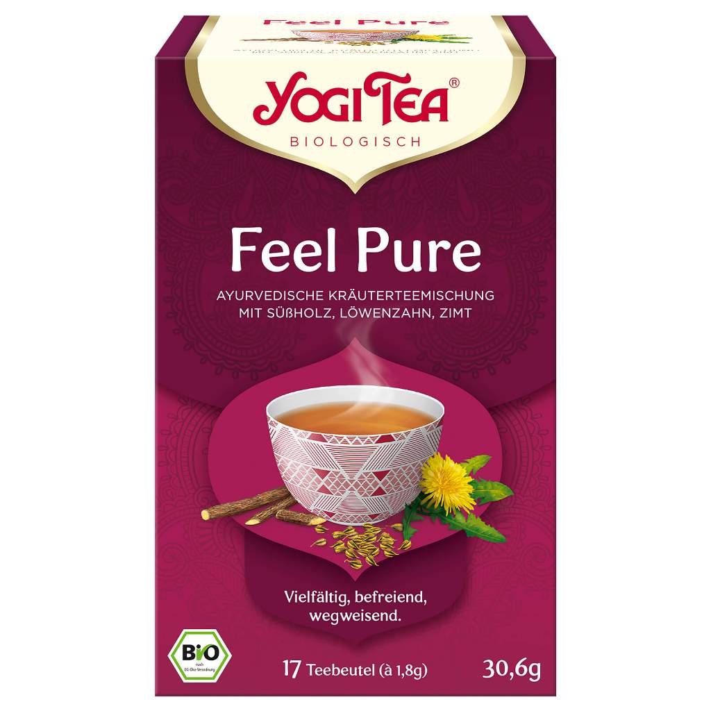 

Yogi Tea Organic Feel Pure Tea 30,6 Gr