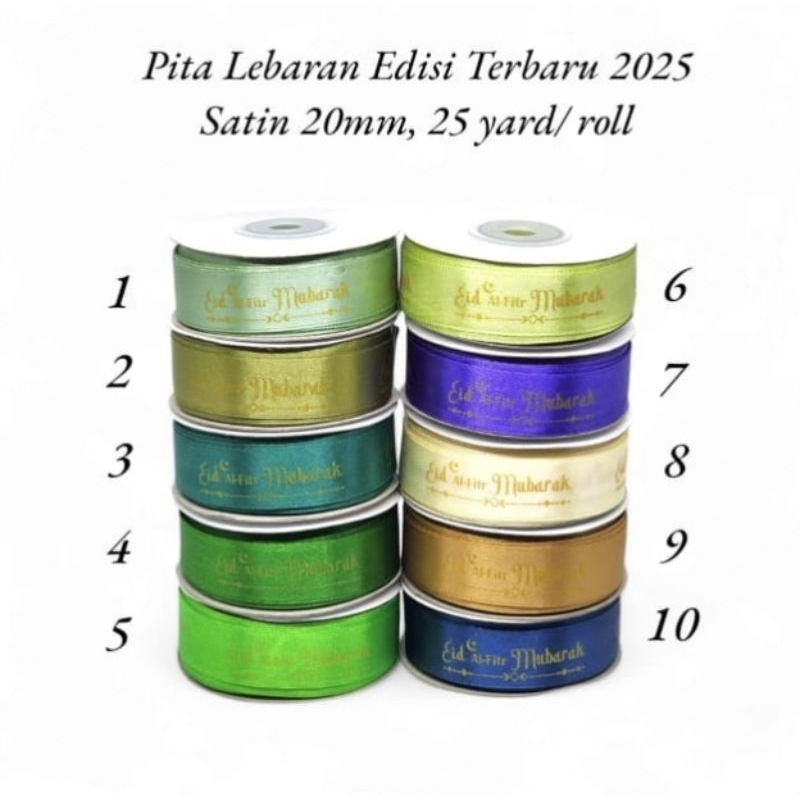 

pita idul fitri 25mm ( warna random )