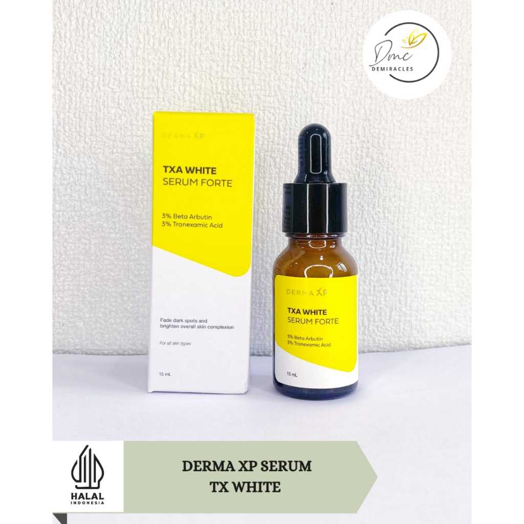 DERMA XP TXA WHITE SERUM FORTE, SERUM WHITENING, BRIHTENING SERUM 15ml