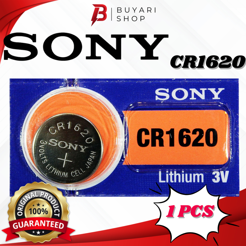 [BISA COD] Baterai Tongsis Bluetooth Yunteng 1620 CR1620 Original Sony Baterai Remot Remote Mobil Ya
