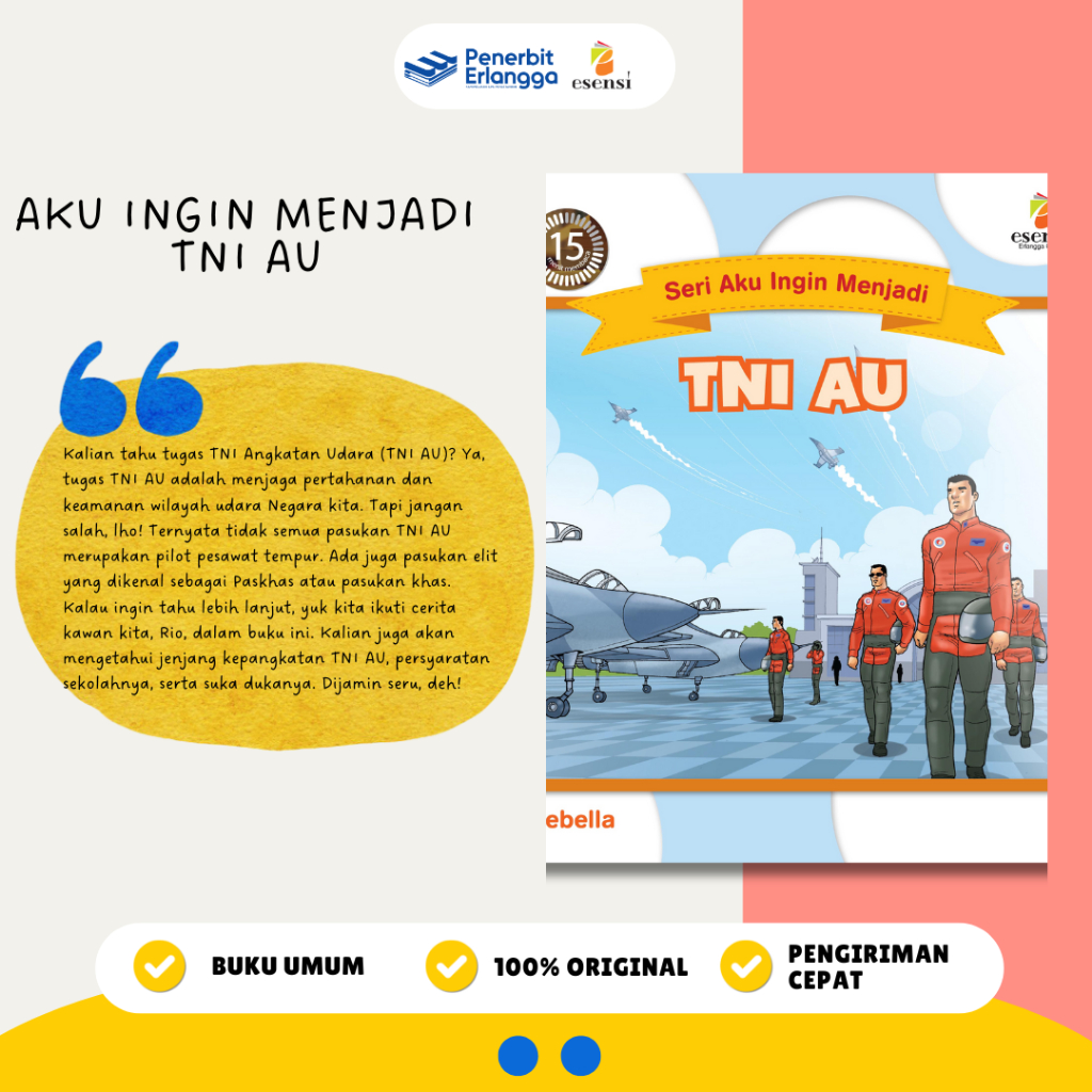 Buku Referensi Terbaik Siswa - Seri Aku Ingin Menjadi: Tni Au