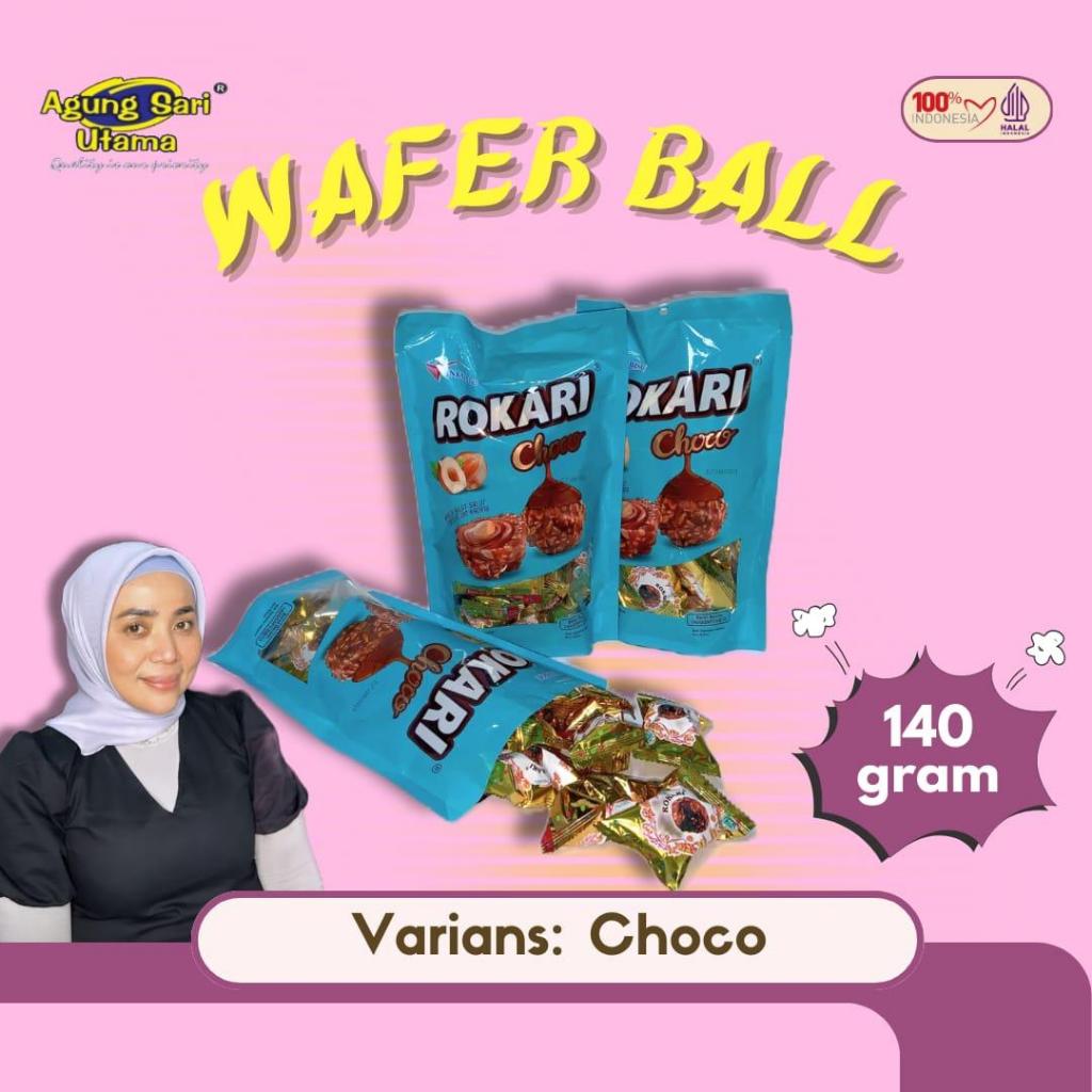 

Rokari Choco Inkubisc Wafer Bulat Salut Coklat Dan Kacang