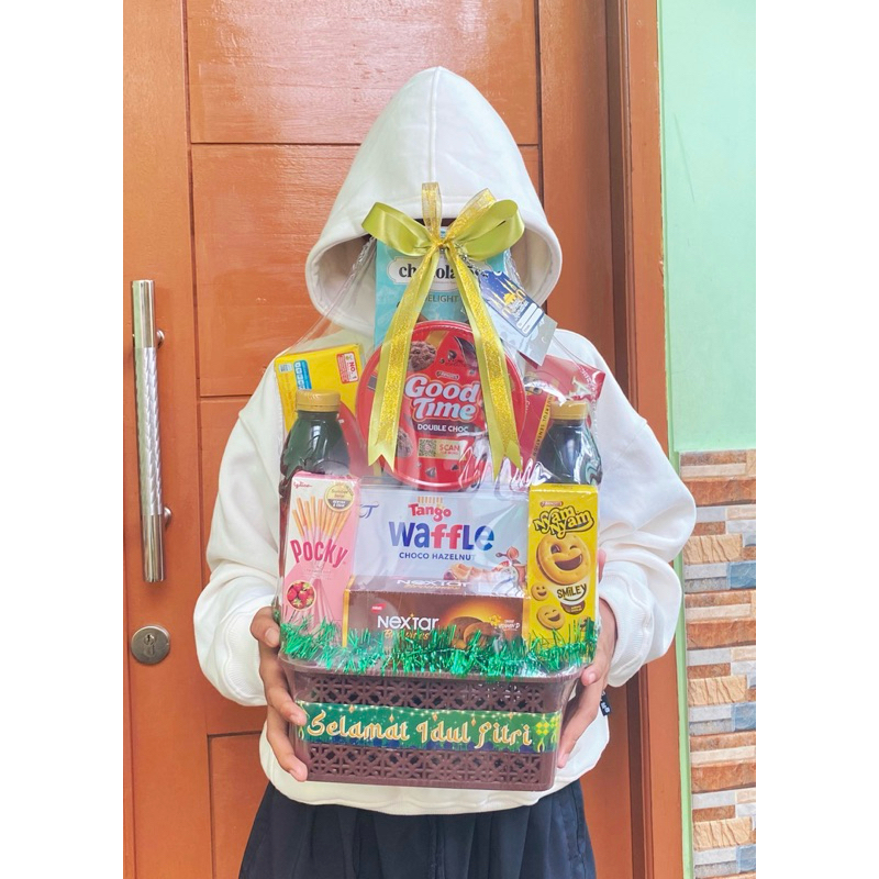 

(PO 1-3 Hari) Parcel Lebaran Besar / Parce lebaran snack / Parcel lebaran Jumbo