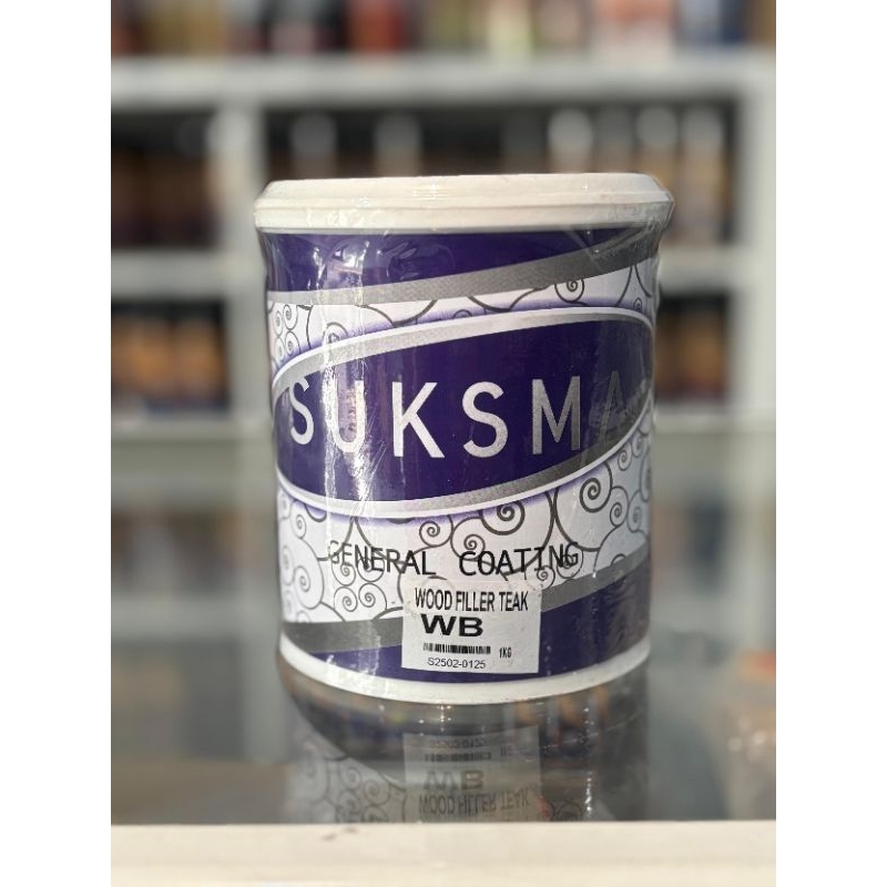 Limaukuit_Space Suksma Wood Filler Waterbased 1 Kg / Dempul Kayu Waterbased Suksma / Dempul Kayu