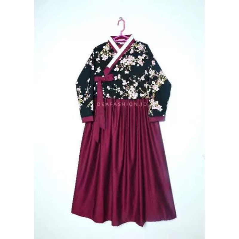 gamis model hanbok preloved