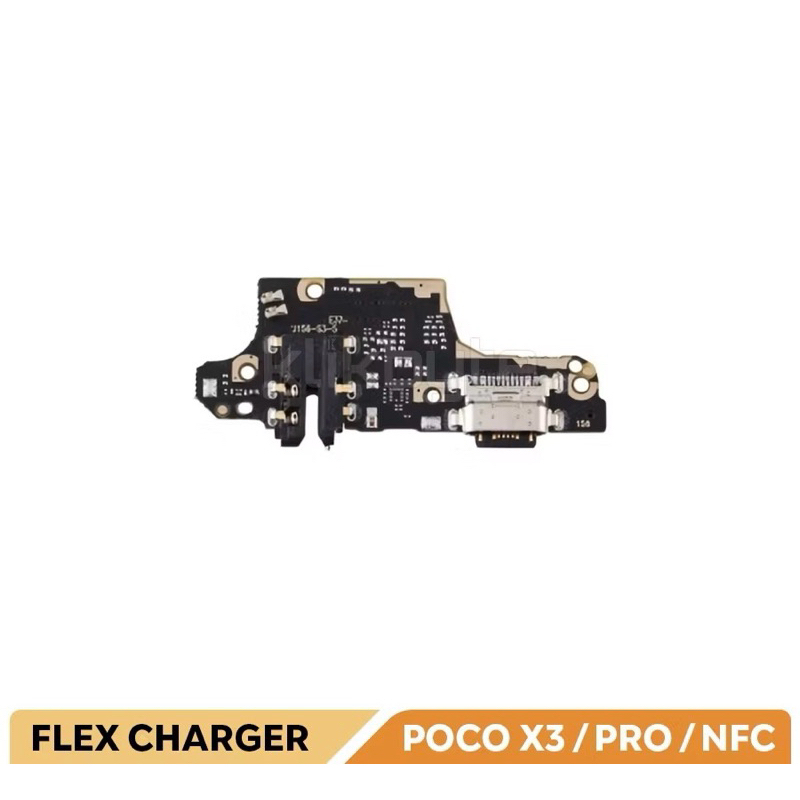Papan Charger Konektor Charger Flexible Charger Board HF + Mic Poco X3 X3 GT X3 Pro