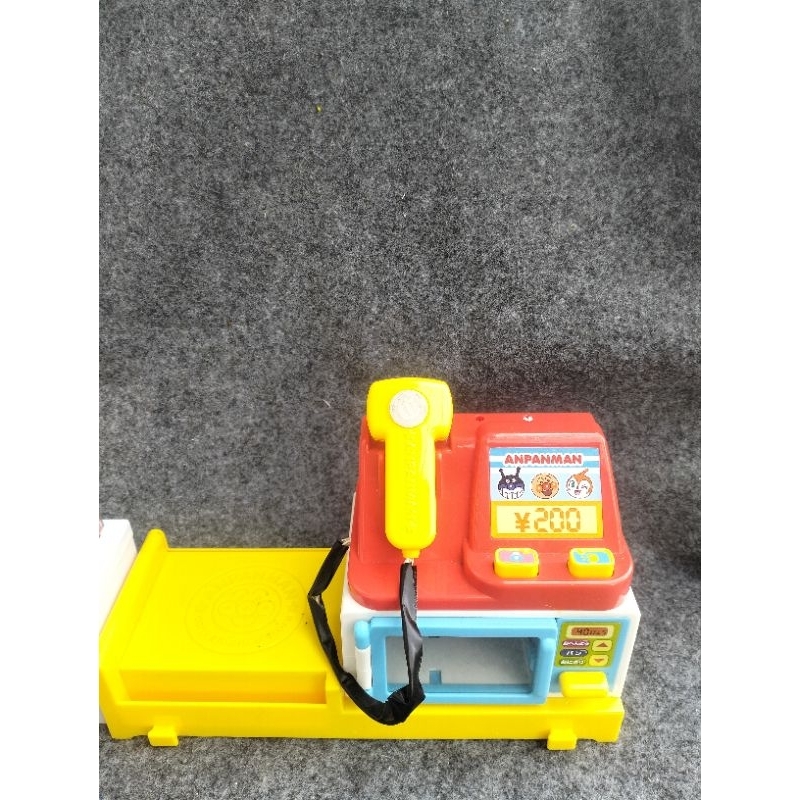 mainan anpanman kasir supermarket