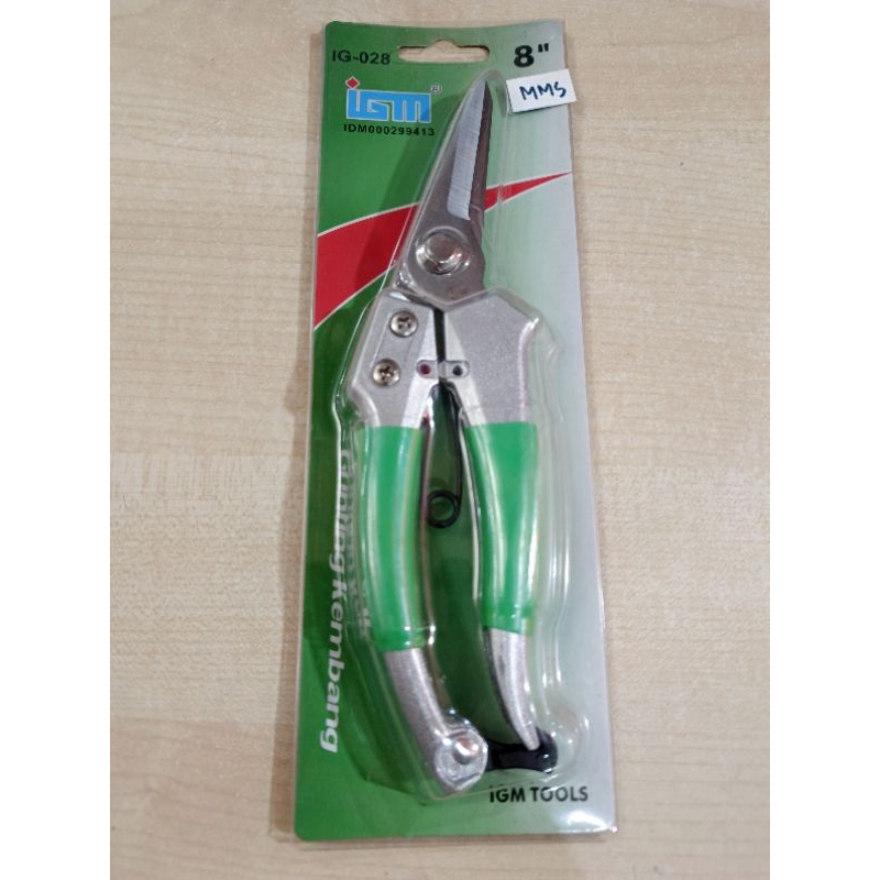 

Gunting Kembang IGM 8 Inch - Alat Pemotong Serbaguna
