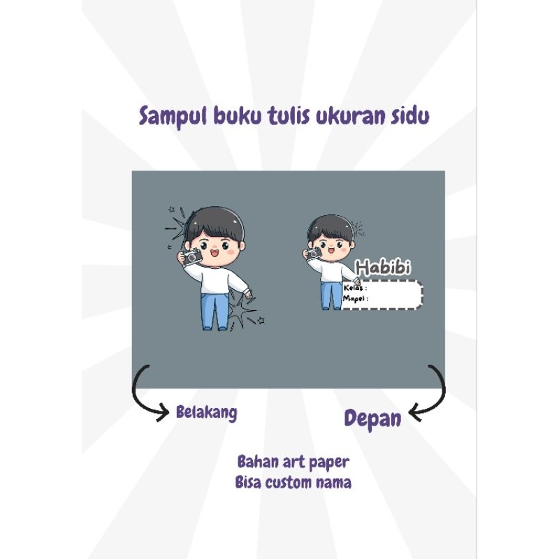 

SampulBukuTulisCostumNama(5pcs)