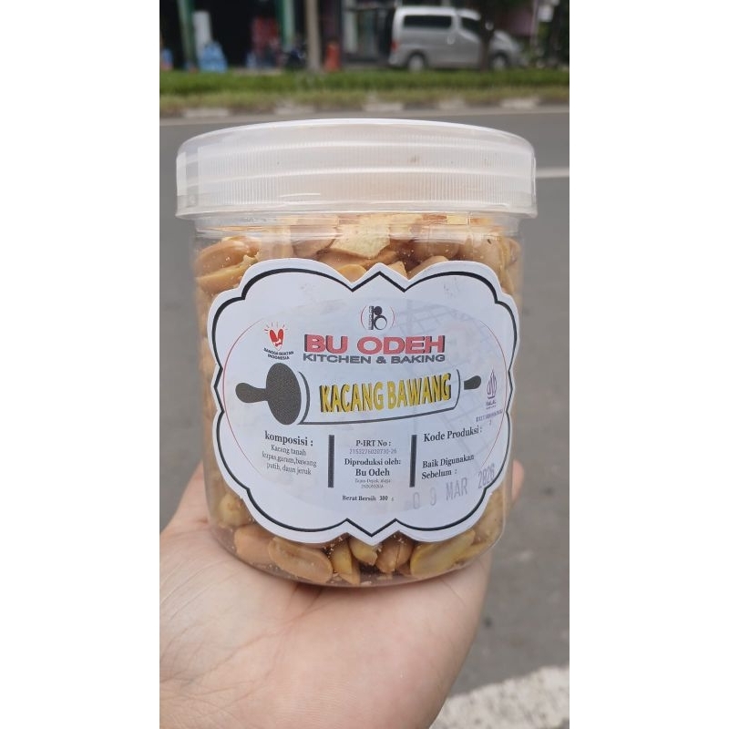 

Kacang Bawang Bu Odeh 300 gr