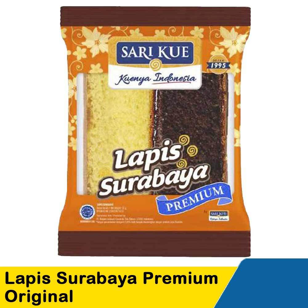 

Sari Roti Lapis Surabaya Premium Original 48g – Lembut, Legit, & Manisnya Pas!