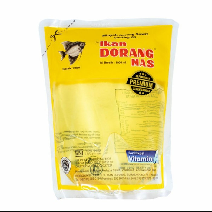 

minyak goreng ikan dorang mas