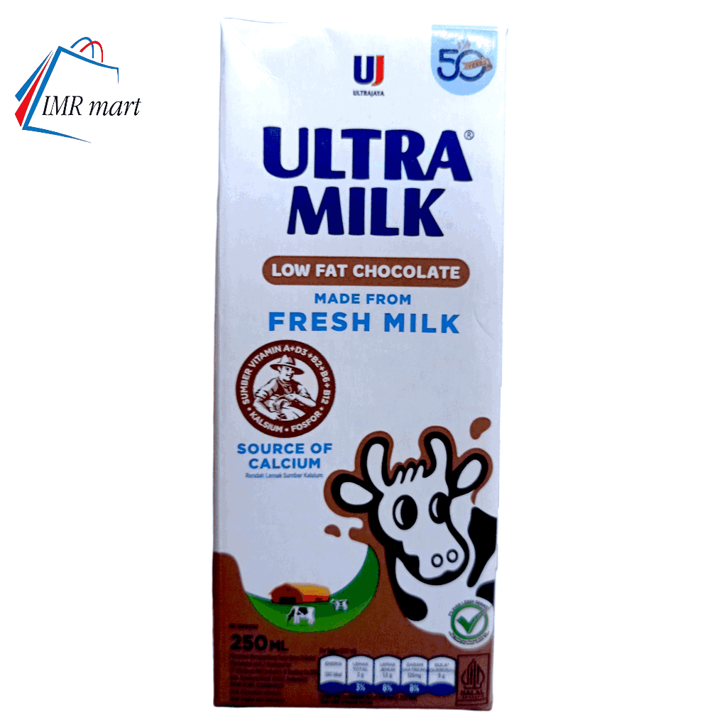 

UHT Ultra Milk 250 Ml Rasa LowFat Coklat Fress Milk