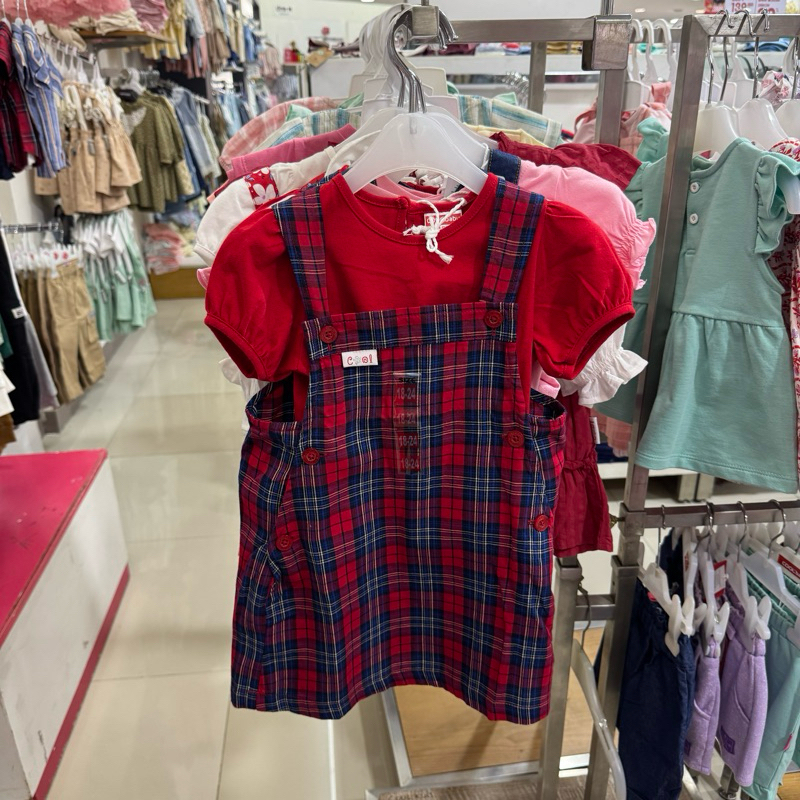 COOL BABY - NEW Set Overall Anak Perempuan (0-36 Bulan)