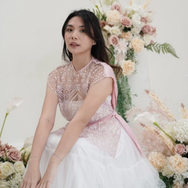 KLEITA OFFICIAL - AVOIR OUTER - Pendek Atasan Wanita | Outer Brokat