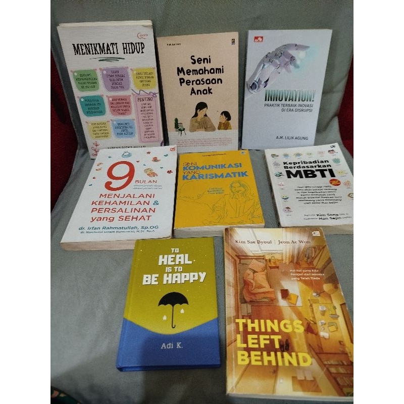 preloved buku self improvement motivasi parenting gramedia ORI