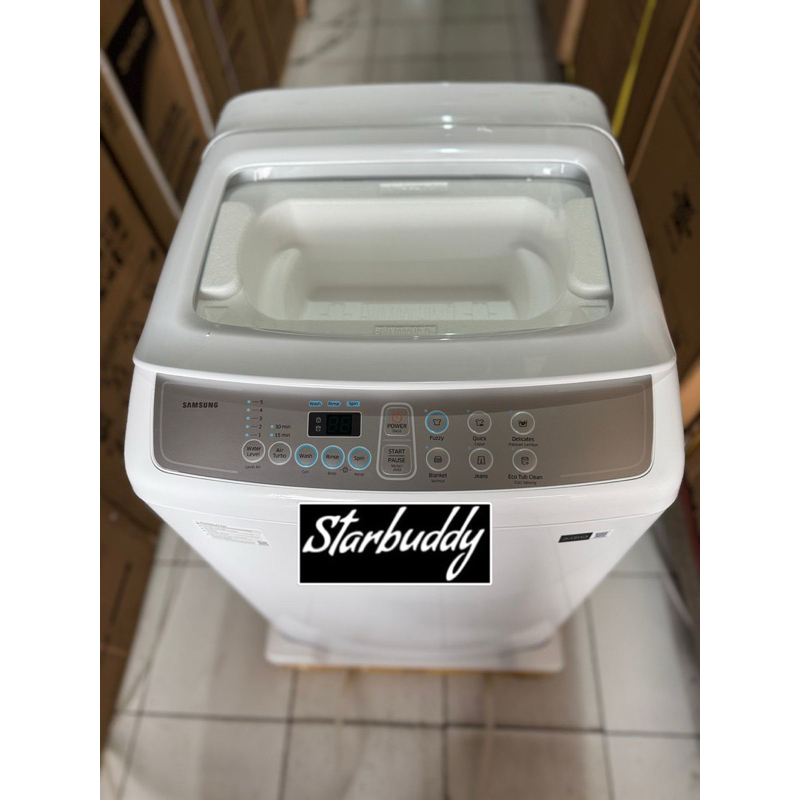 MESIN CUCI SAMSUNG WA-80H4000SW , 80H4000 TOP LOADING 8 KG