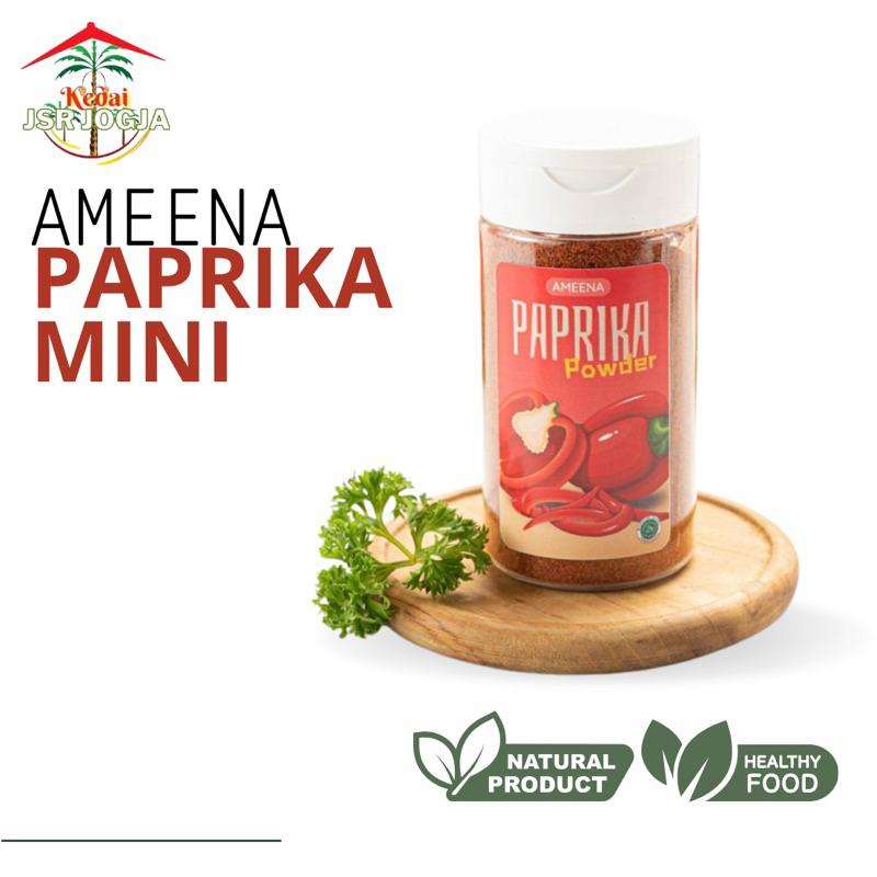

[ MINI ] Paprika Bubuk Murni Bell Pepper Powder 60GR | Ameena Premium Quality