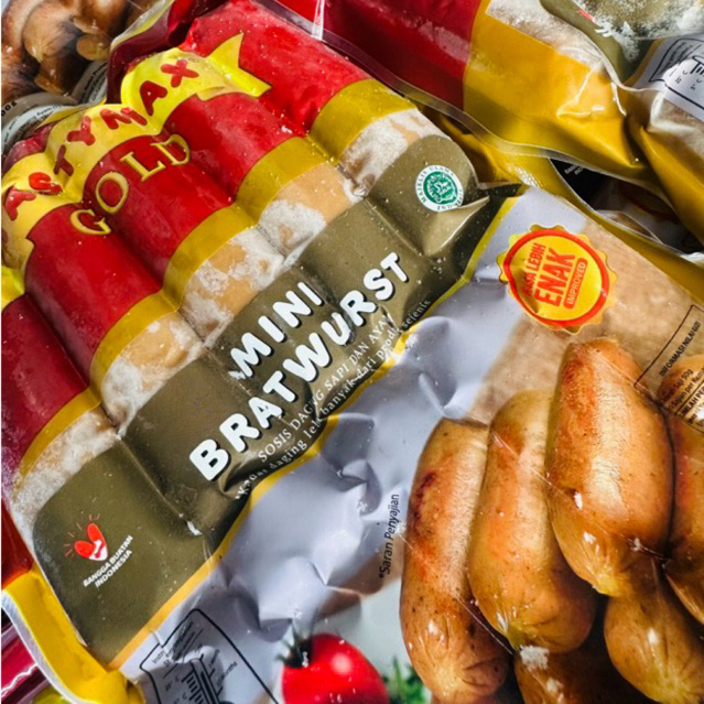

Tastymax Gold Bratwurst Mini Original 500g