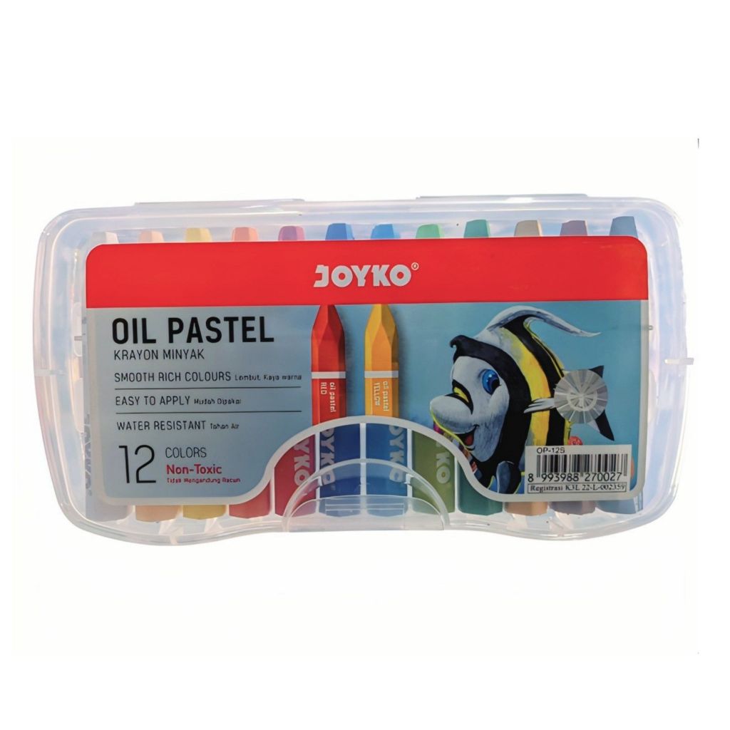 

CRAYON / OIL PASTEL JOYKO 12 WARNA