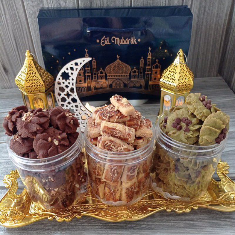 

hampers kue kering idul fitri biru BISA KIRIM LUAR KOTA