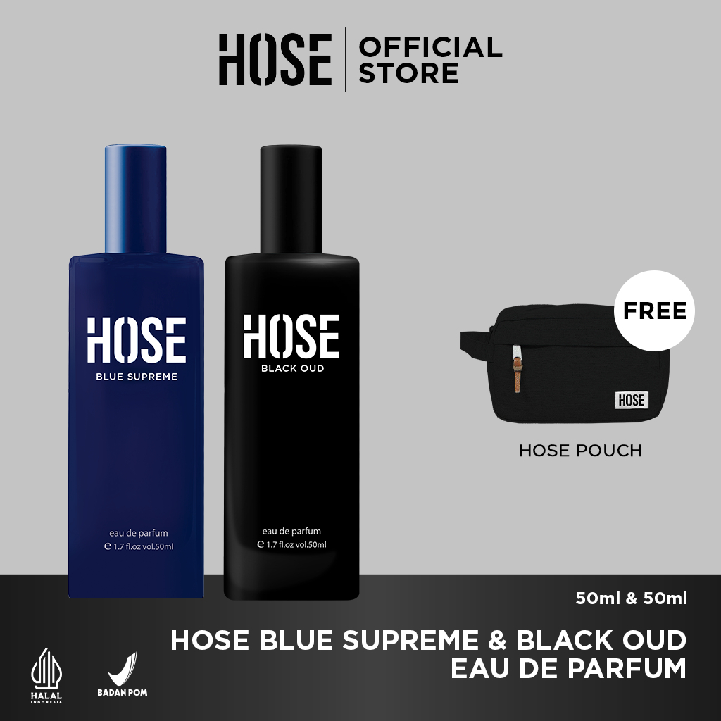 [FREE POUCH] HOSE Black Oud and Blue Supreme EDP