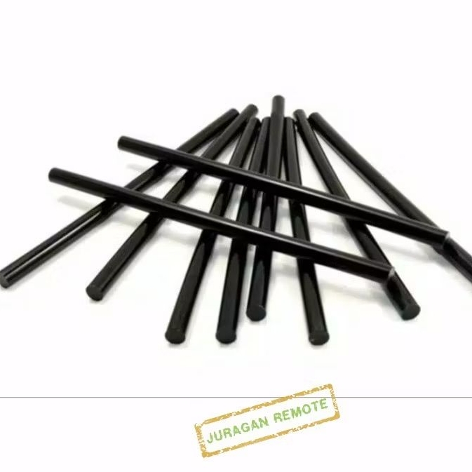 LEM BAKAR KECIL 0,7 x 27 CM LEM TEMBAK BAKAR REFILL / GLUE GUN STICK WARNA HITAM
