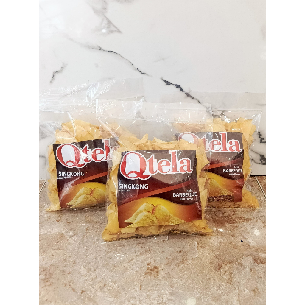 

Chiki Qtella Keripik Singkong Snack//Cemilan Ringan