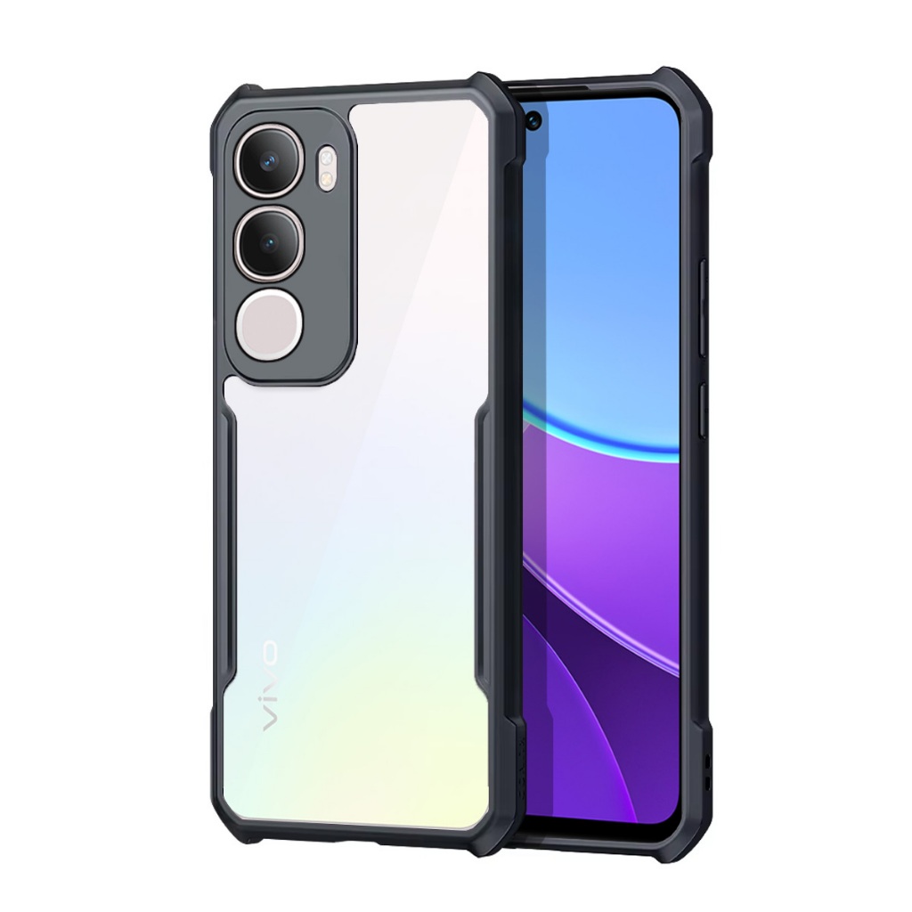 Case Transparan Vivo Y19S Pro / Y19S Softcase Silikon Slim Armor Protect Camera
