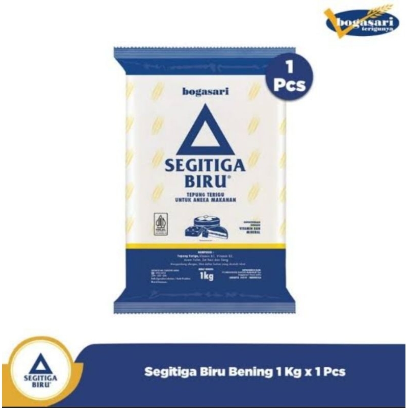

TEPUNG TERIGU SEGITIGA BIRU BOGASARI KEMASAN 1KG