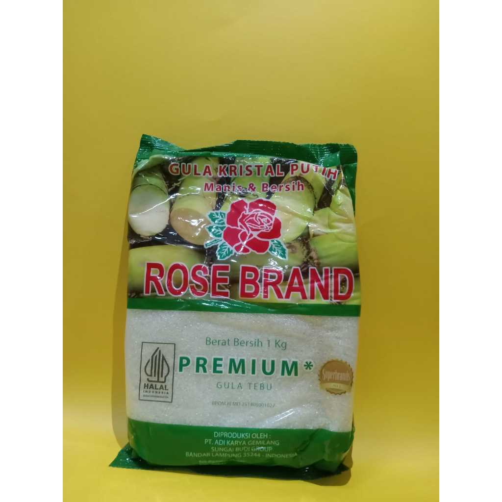 

Gula Pasir Merk Rose Brand 1kg