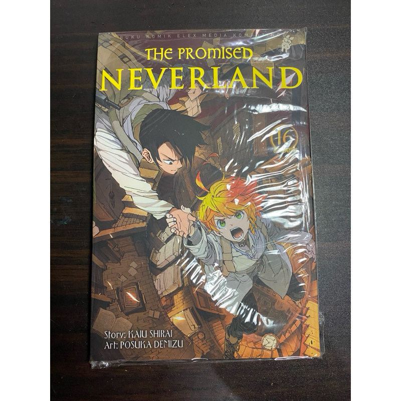 (chat sebelum order) Komik manga preloved murah The Promised Neverland vol 2,3,5,6,7,11,12,13,14,16,