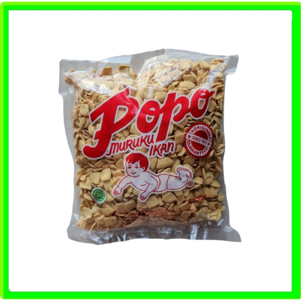 

Popo Snack Muruku Ikan 800GR Snek Camilan ikan Original 800gram