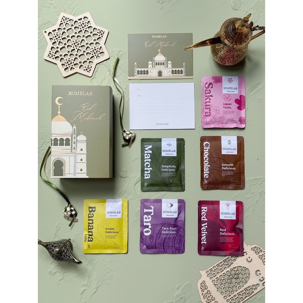 

Homelab Parsel Ramadan / Hampers Lebaran - 6 Bungkus Bubuk Minuman