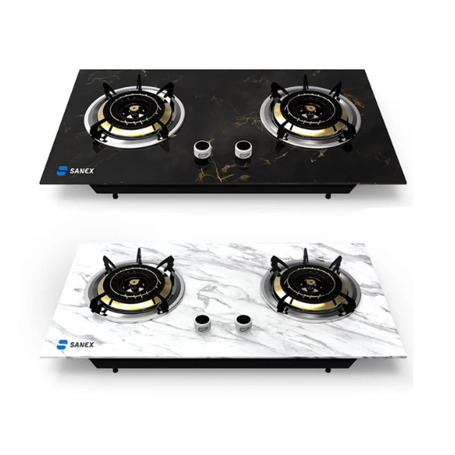 [COD] Sanex SN-KT201 SNKT201 - Kompor Gas Kaca - Kompor Tanam 2 Tungku