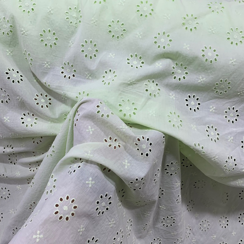 kain katun bordir bolong - katun bordir premium - kain katun bordir [STABILO]