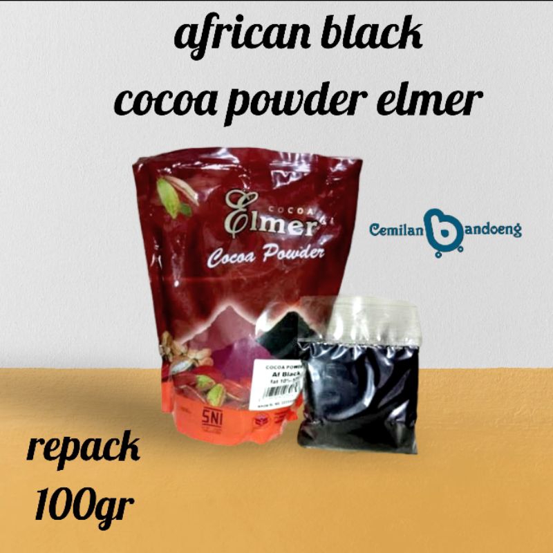 

RB ELMER COCOA POWDER AFRICAN BLACK 100GR