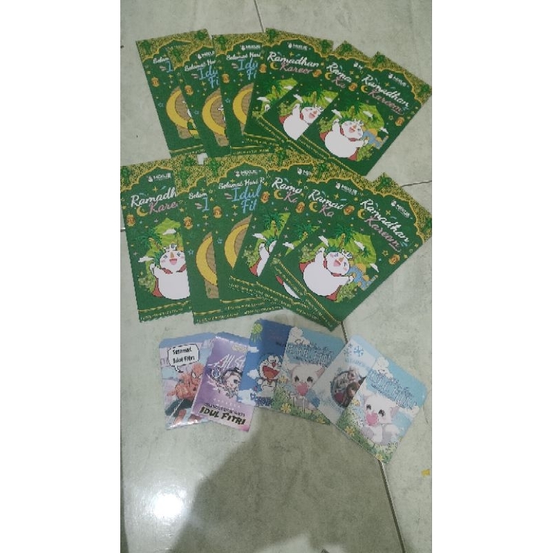 

amplop lebaran/angpao idulfitri isi 12 pcs bonus 6