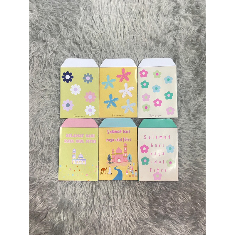 

AMPLOP LEBARAN MINI ART PAPER ISI 10 (desain 2)