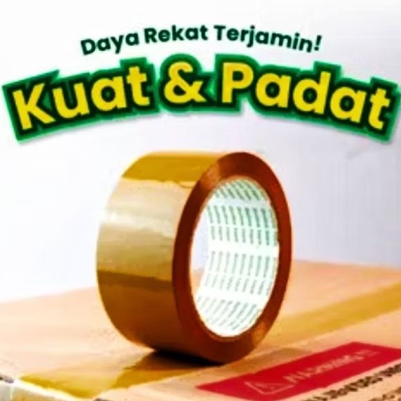 

Lakban Bening / Coklat (45mm) x 90 Yard TOP TERMURAH