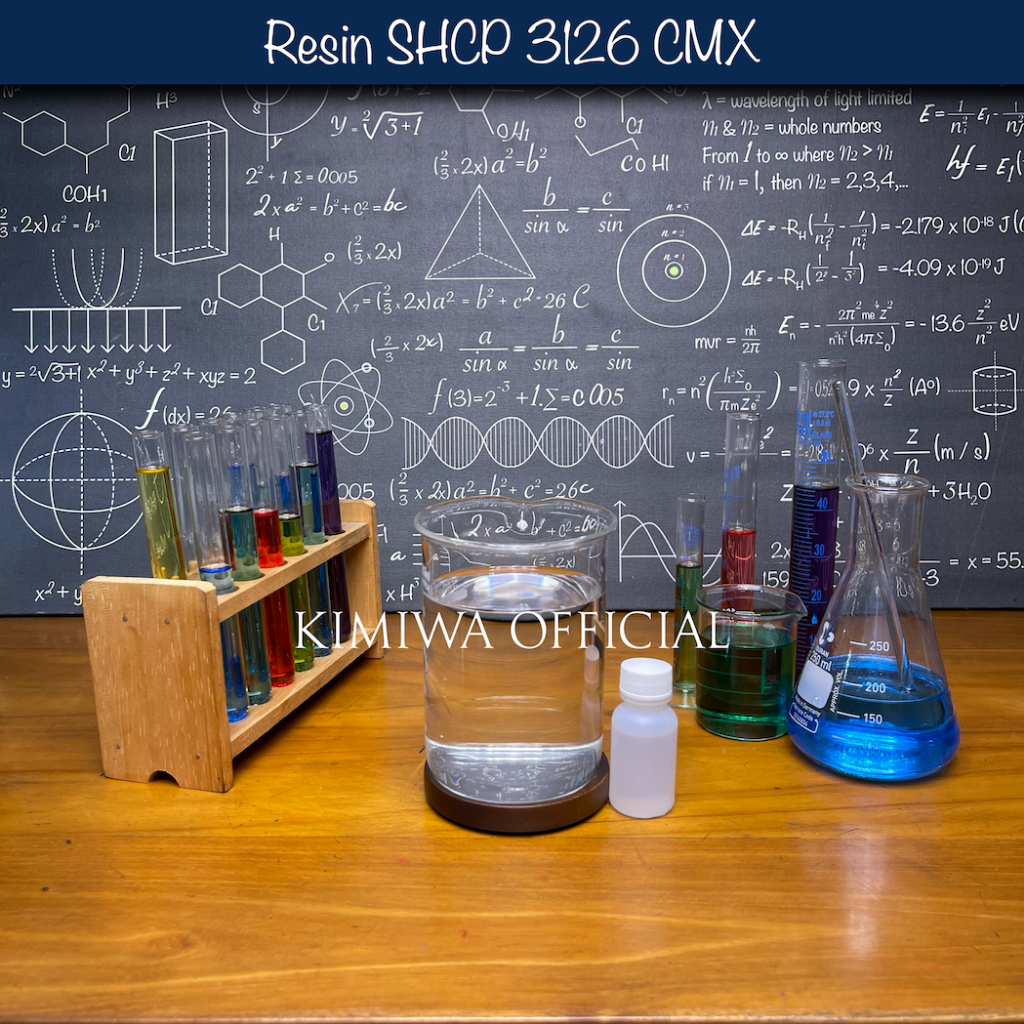 Resin SHCP 3126 cmx / Resin Bening / Lem Fiber