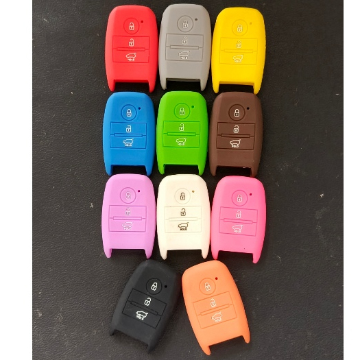 Sarung silikon kunci / Kondom kunci Kia seltos EX & Kia sonet smart QY