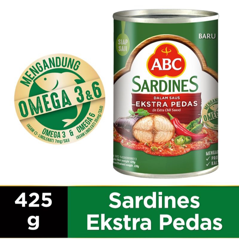 

ABC SARDEN 155/425 gram