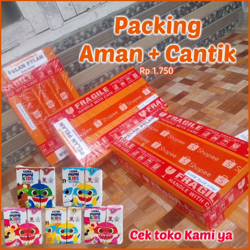 

Ultra Mimi Ultra milk Tambahan Packing Cantik